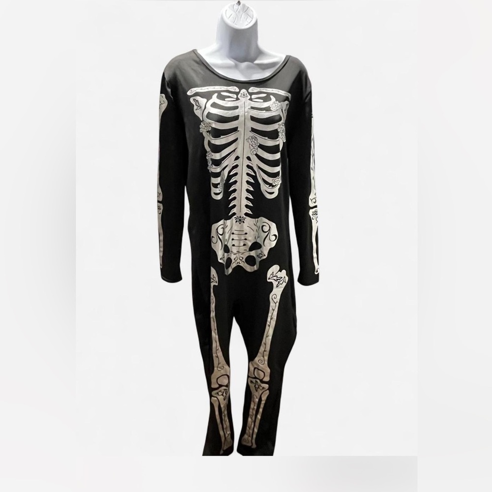 Spirit skeleton jumpsuit costume  1X